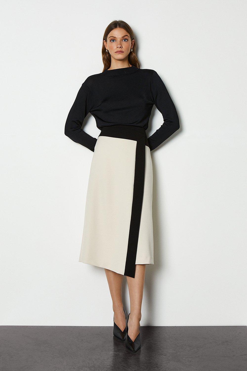 wrap back jumper
