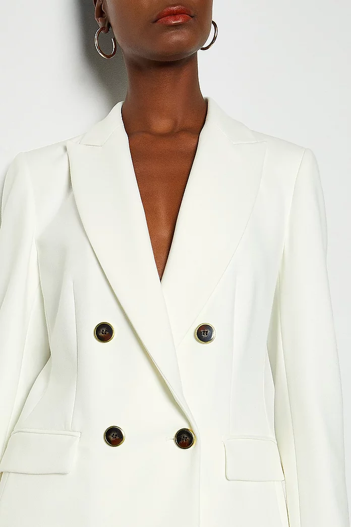 Tailored Double-Breasted Jacket