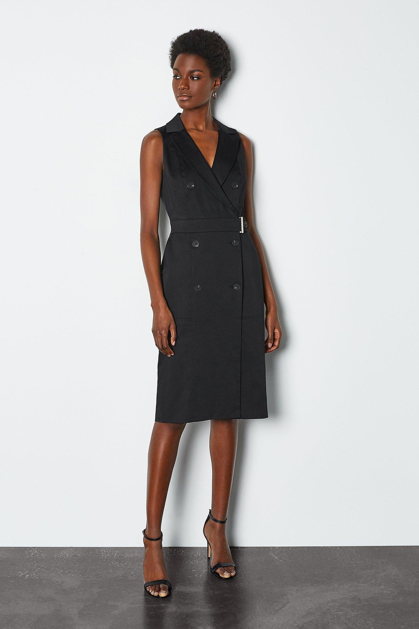 karen millen tailored belted dress