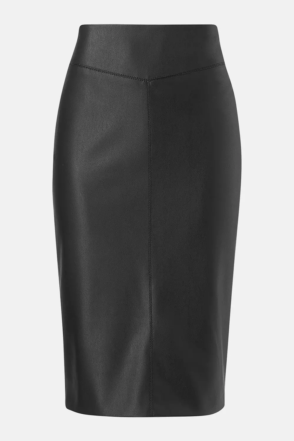 Faux Leather Pencil Skirt | Karen Millen