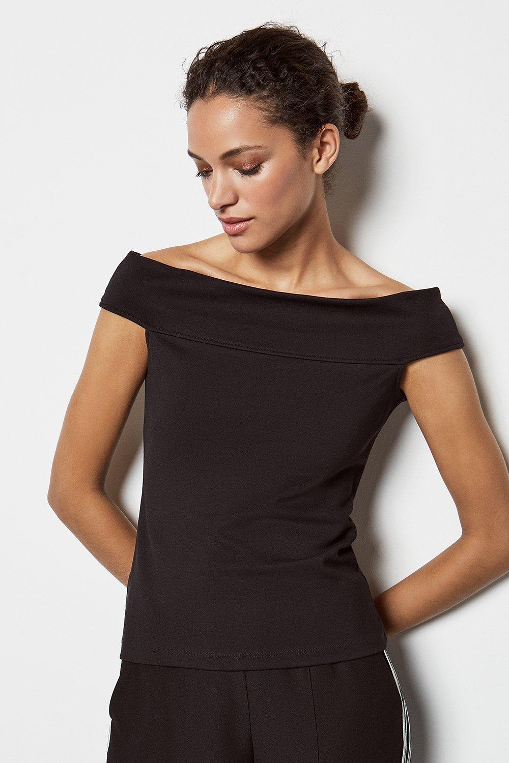 karen millen cold shoulder top