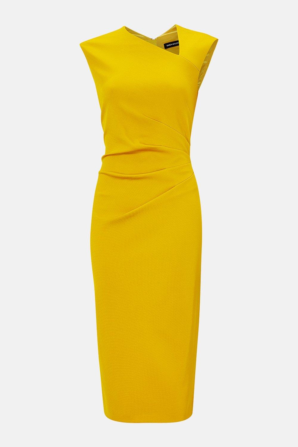 karen millen yellow suit