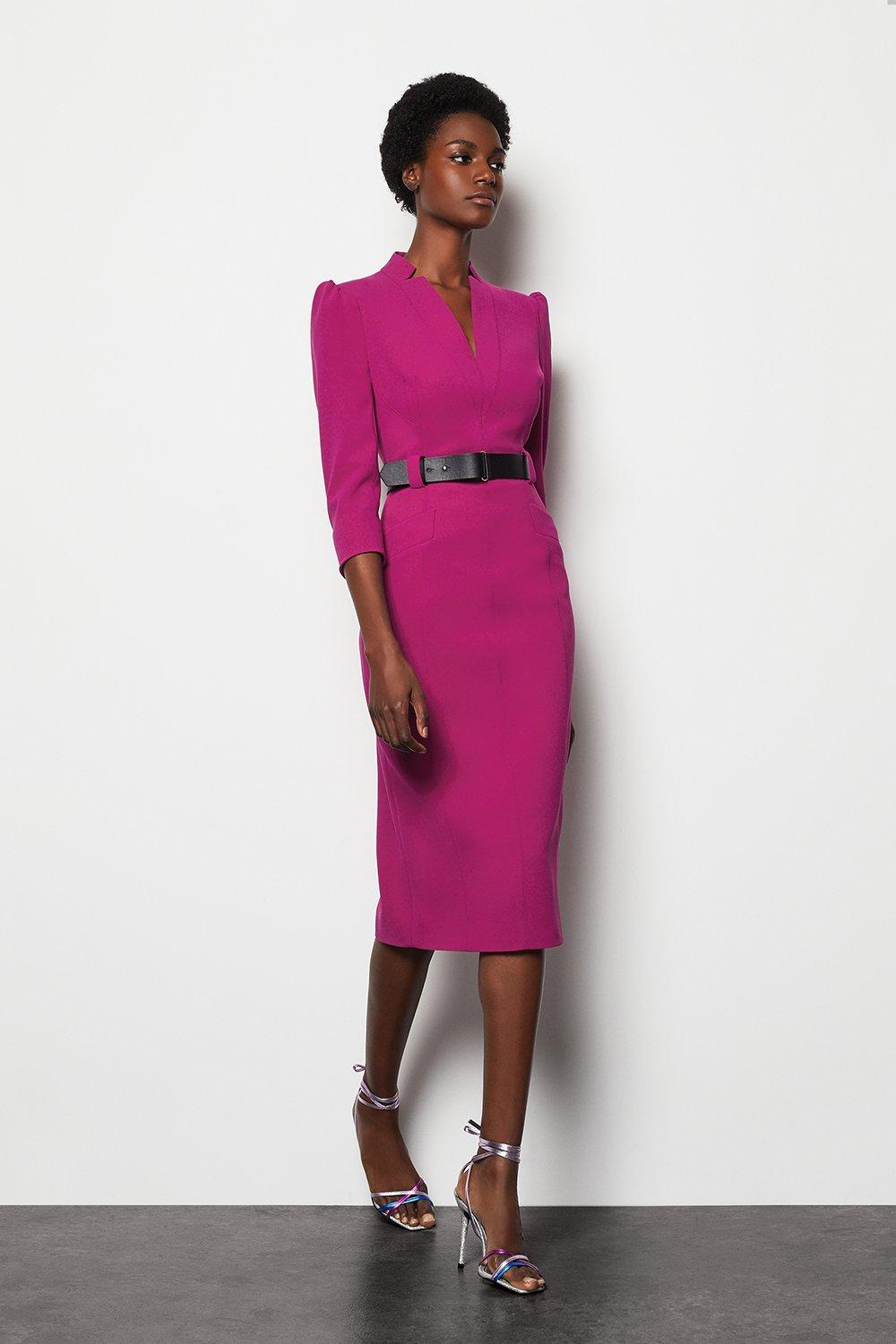 karen millen pink dress