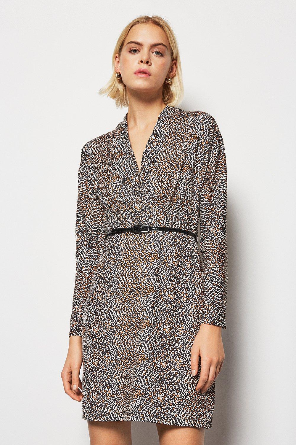 karen millen belted wrap dress