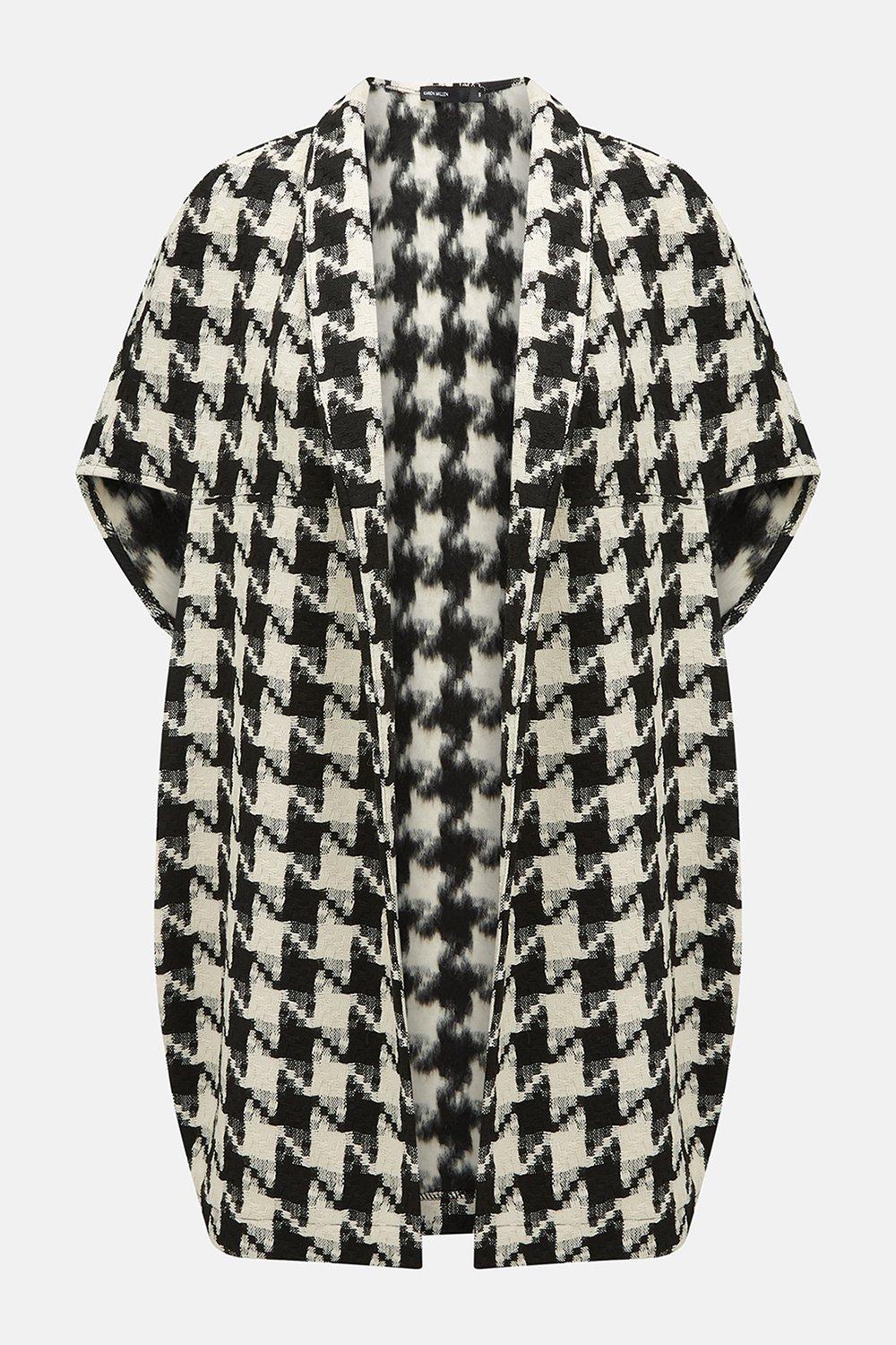 karen millen houndstooth dress