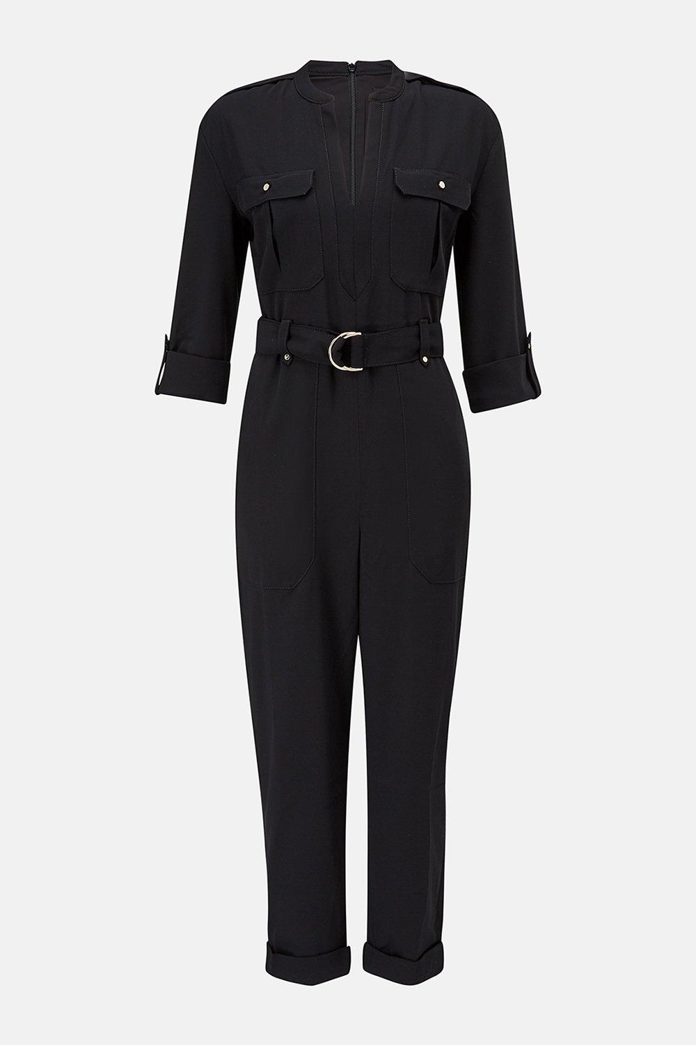 karen millen utility jumpsuit