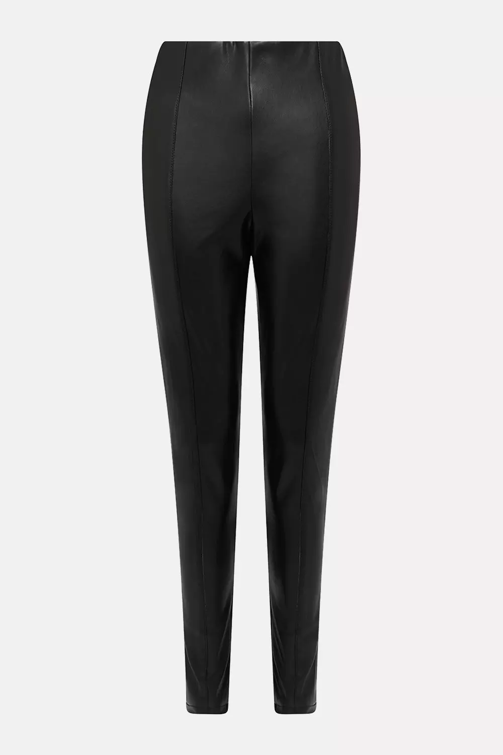 Faux Leather and Ponte Leggings