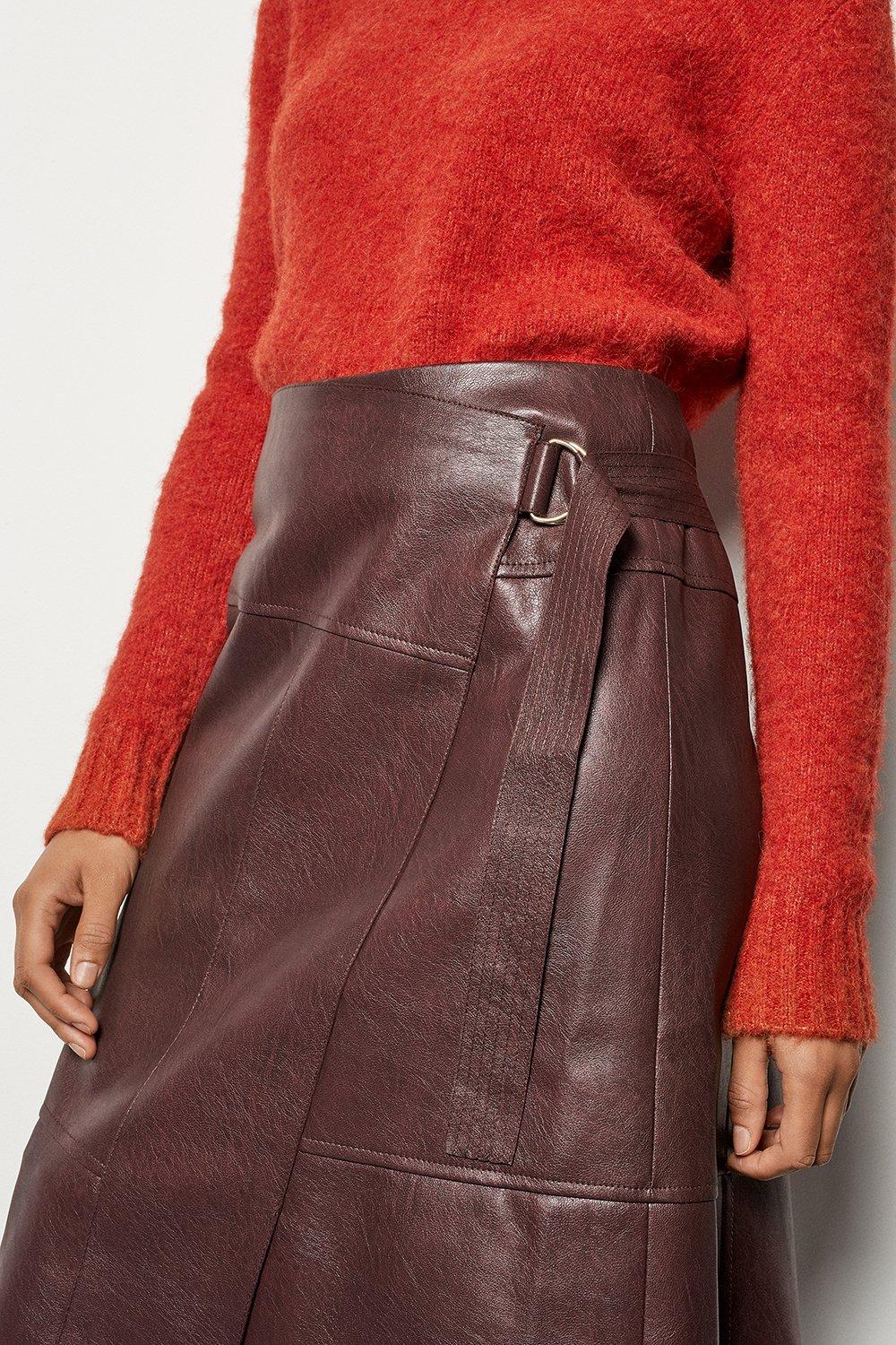 leather skirt karen millen