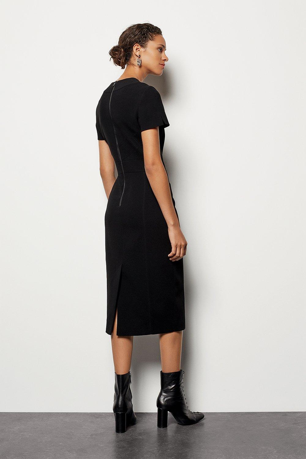 karen millen black pencil dress