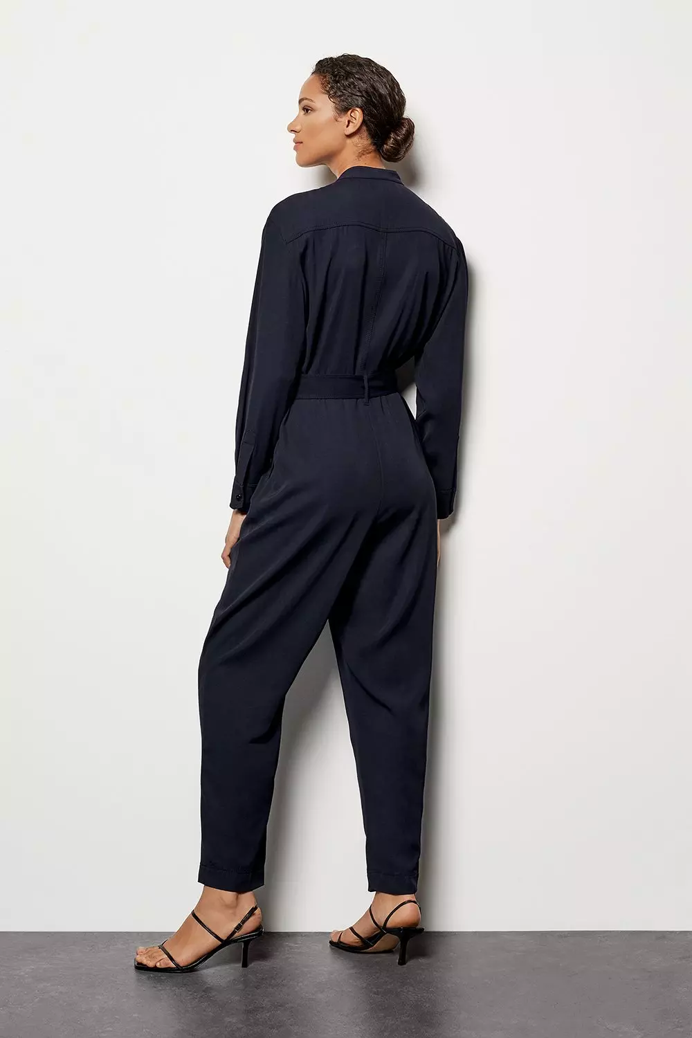 Petite Forever Belted Jumpsuit