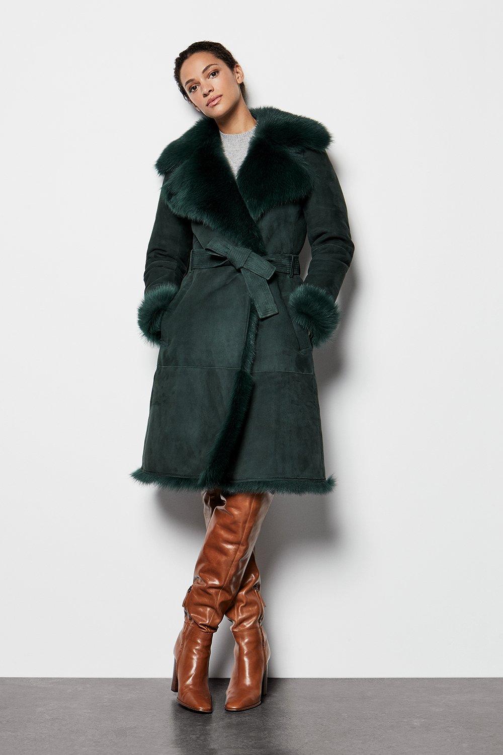 shearling coat