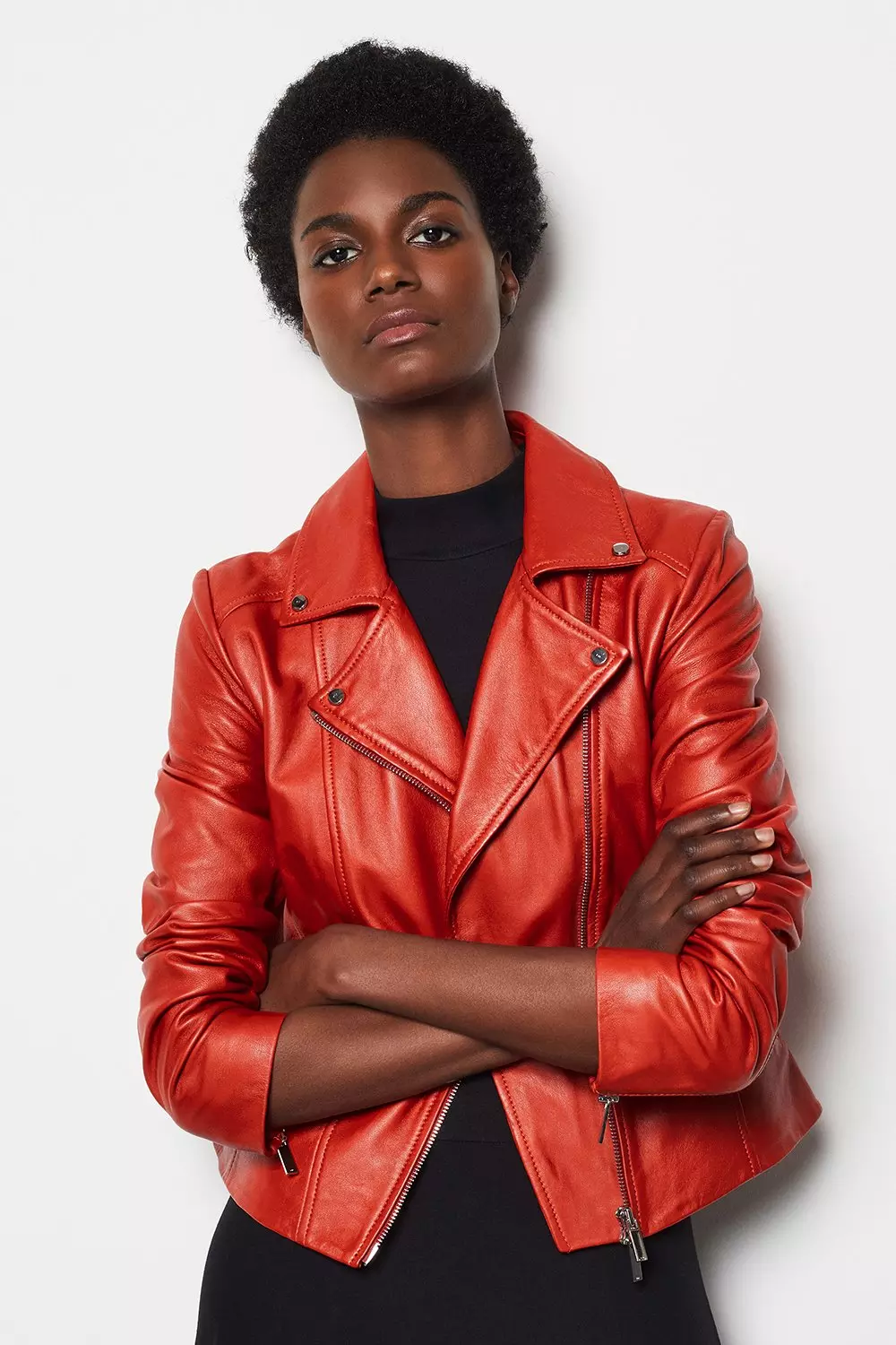 Leather Signature Biker Jacket