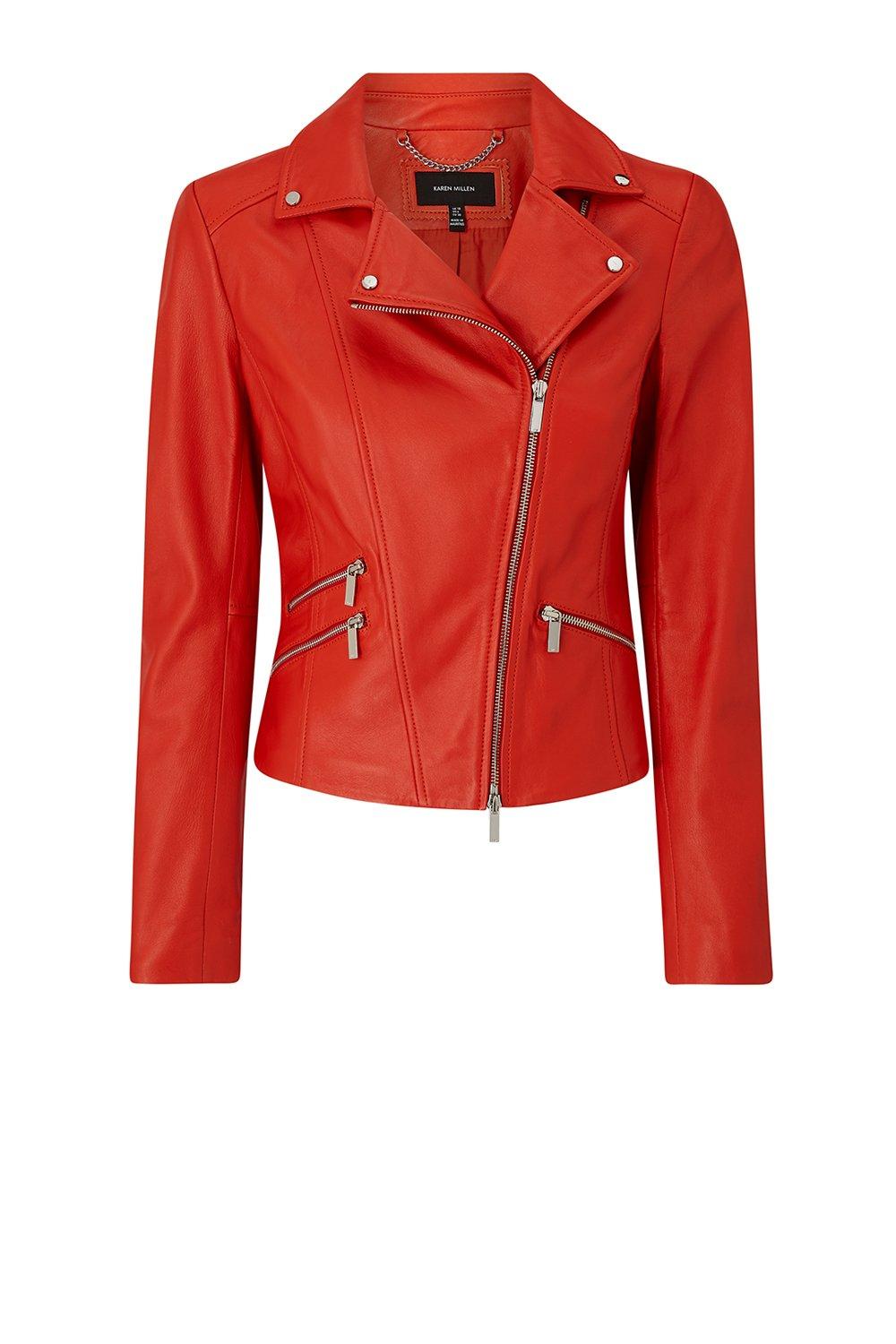 Karen Millen Leather Jacket Sale Online, 59% OFF | www 