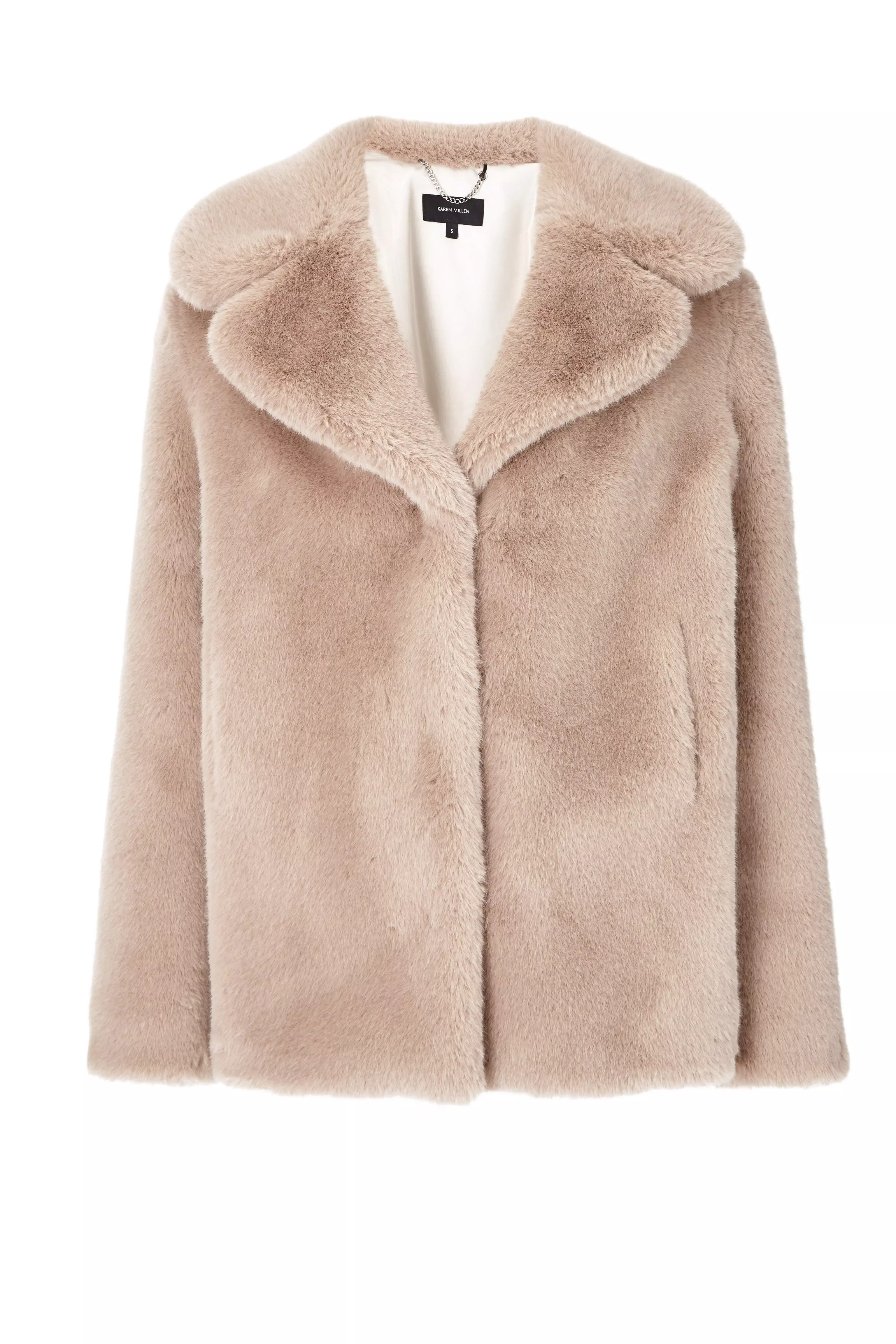 Faux Fur Jacket | Karen Millen