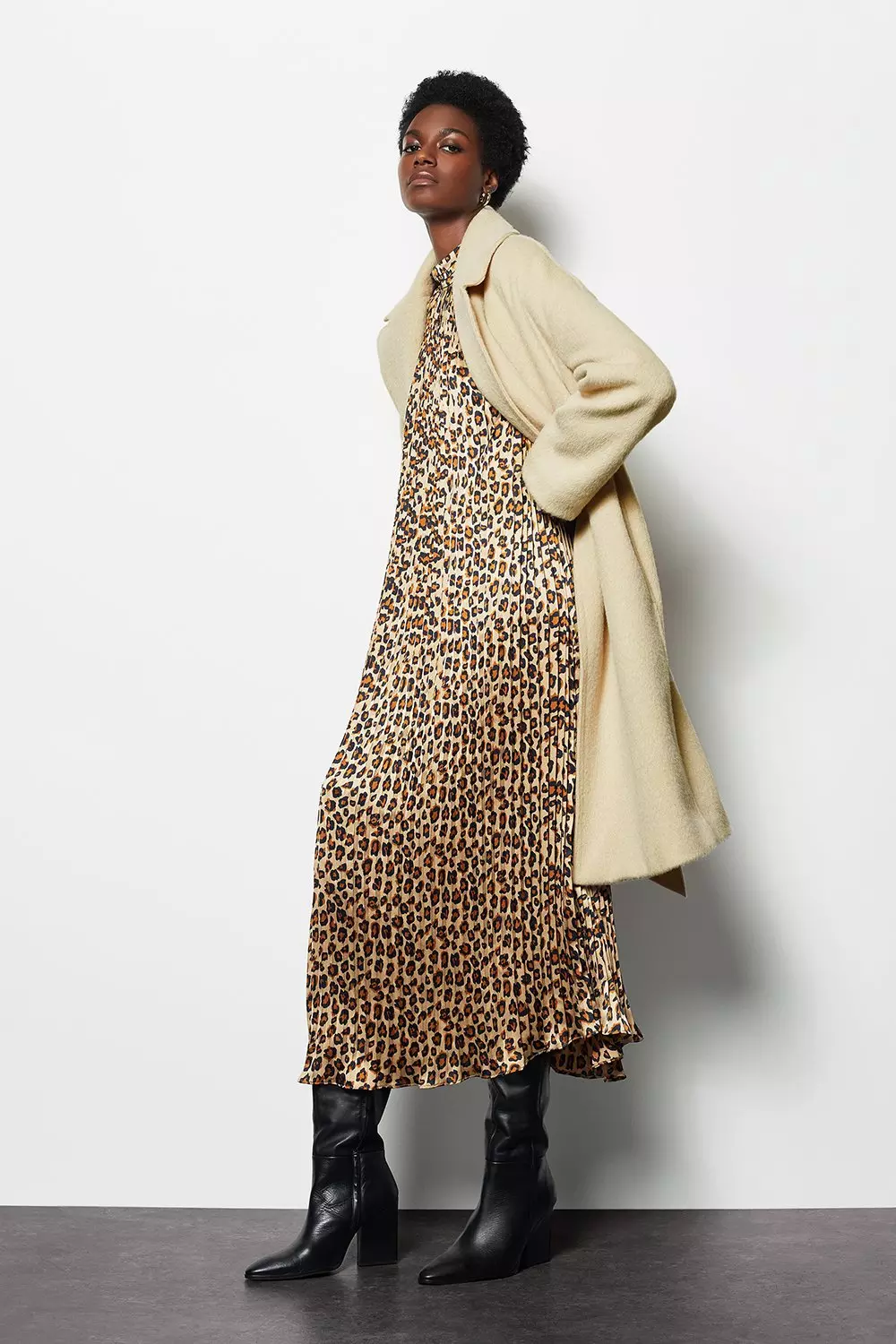 Karen millen 2025 beige coat