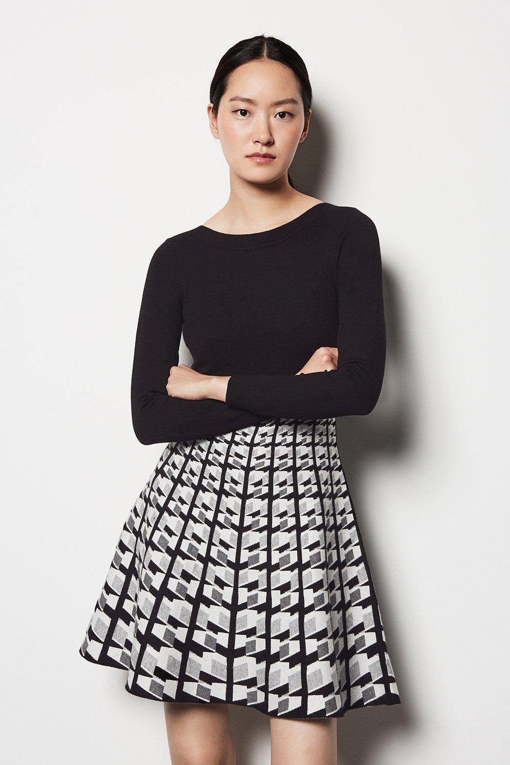 karen millen knitted dress sale