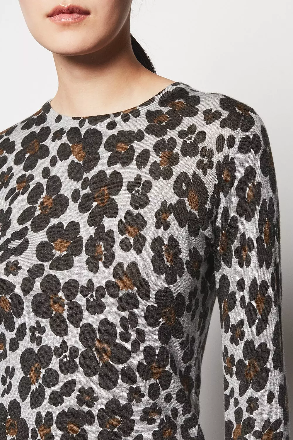 Karen millen sale leopard cardigan