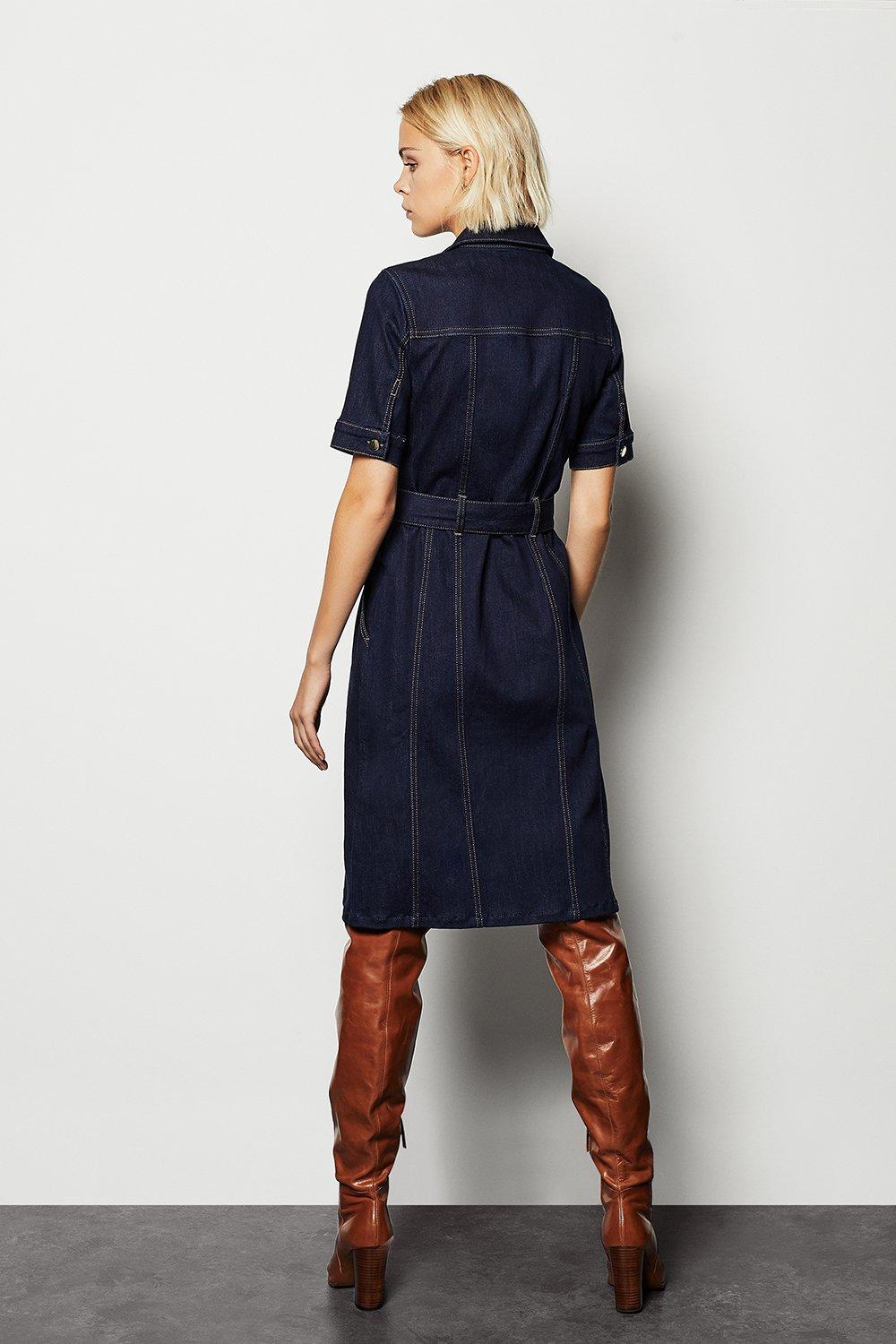 denim dress karen millen