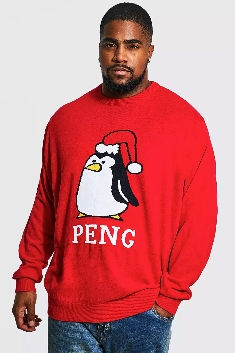 Plus size on sale christmas jumper