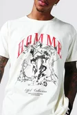 Oversized Homme Graphic T-shirt | boohooMAN USA