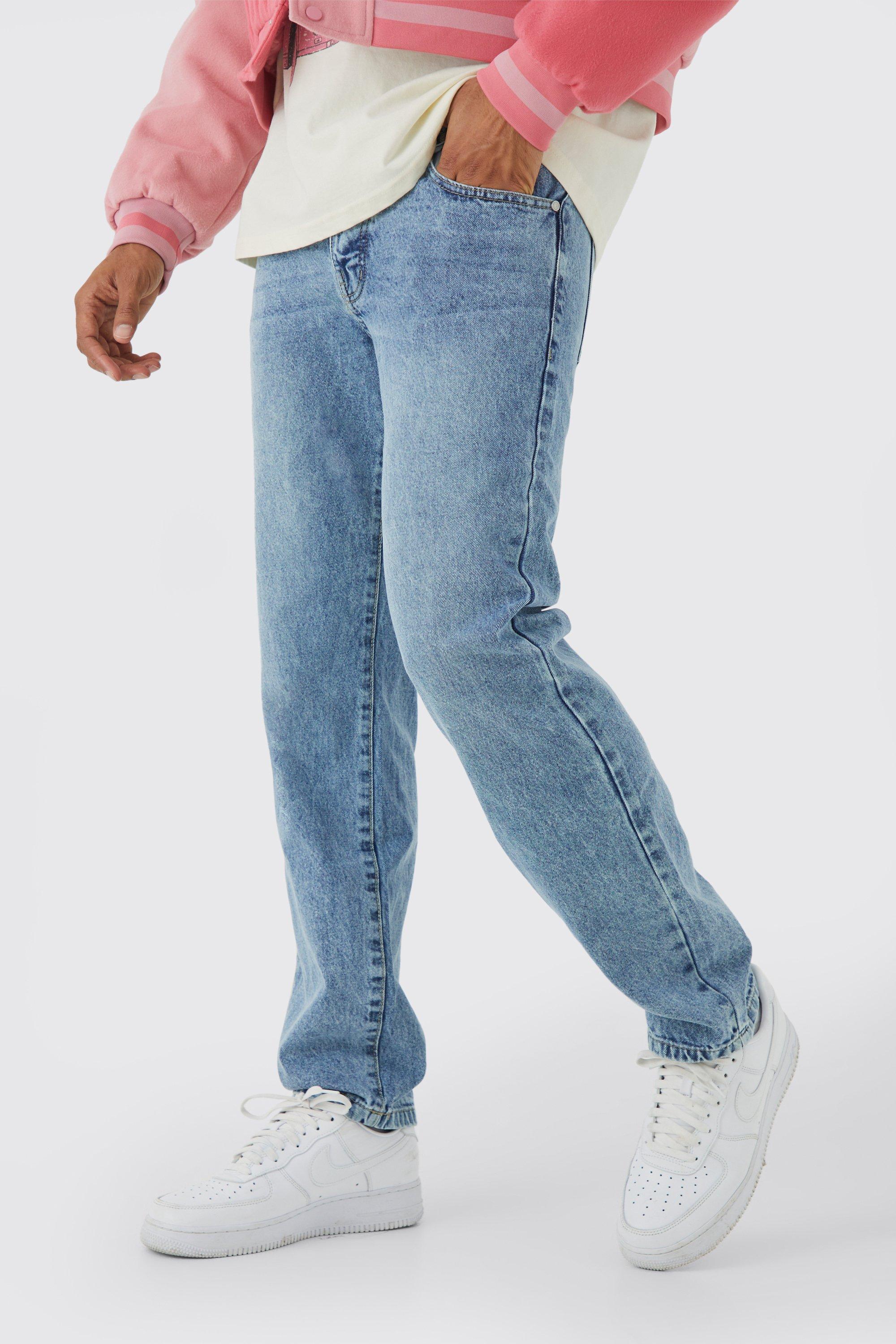 relaxed leg jeans