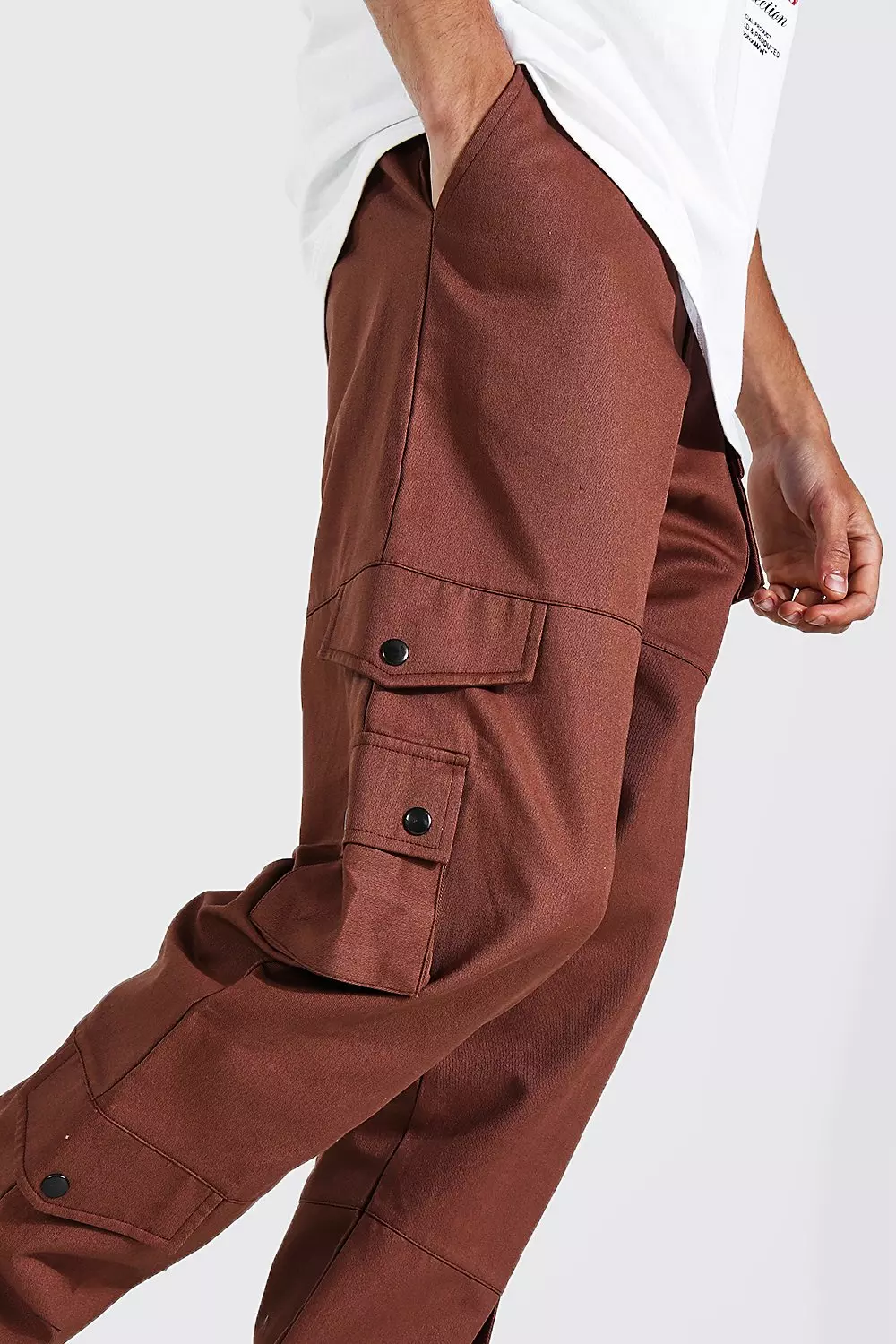 Tall Relaxed Fit Twill Cargo Pants