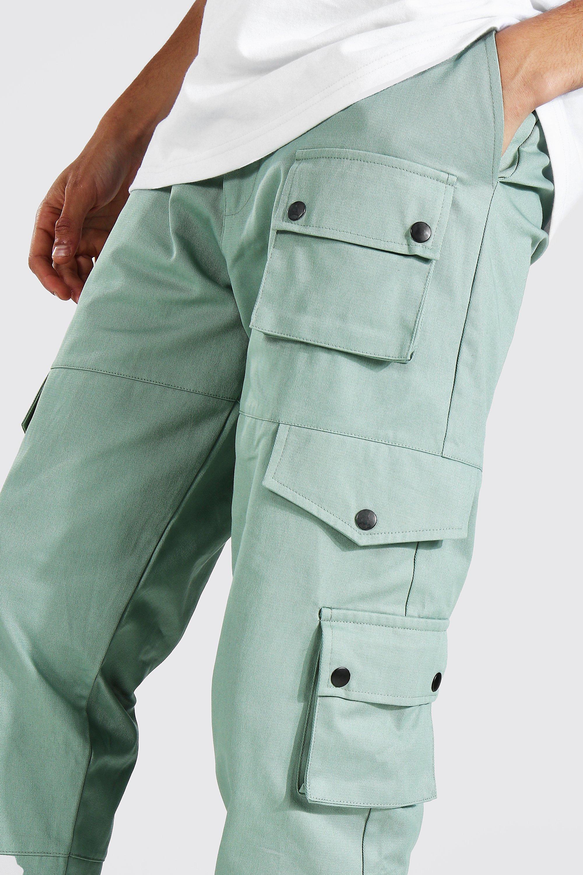 pants boohooman tall relaxed fit