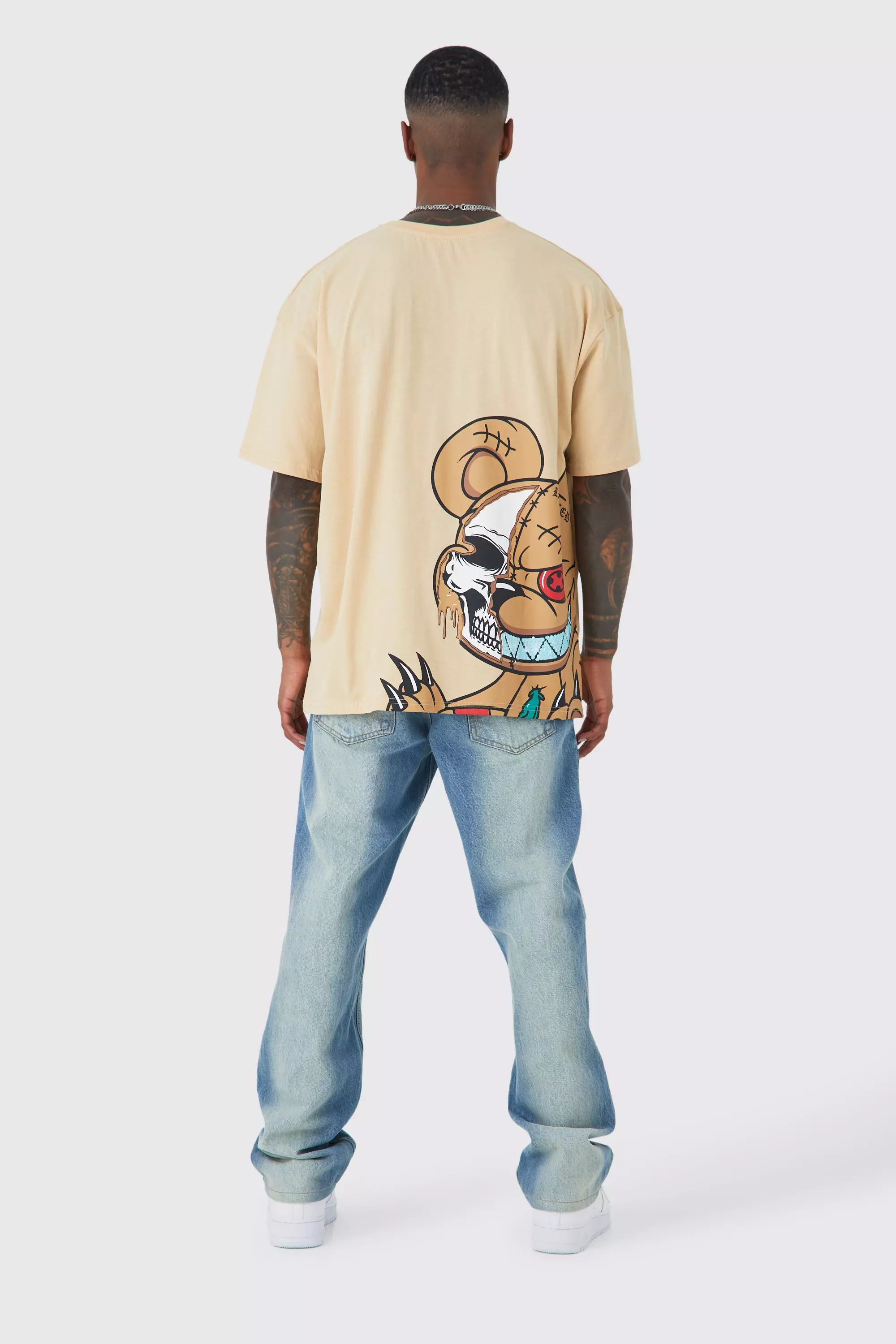 Oversized Man Official Teddy Graphic T-shirt