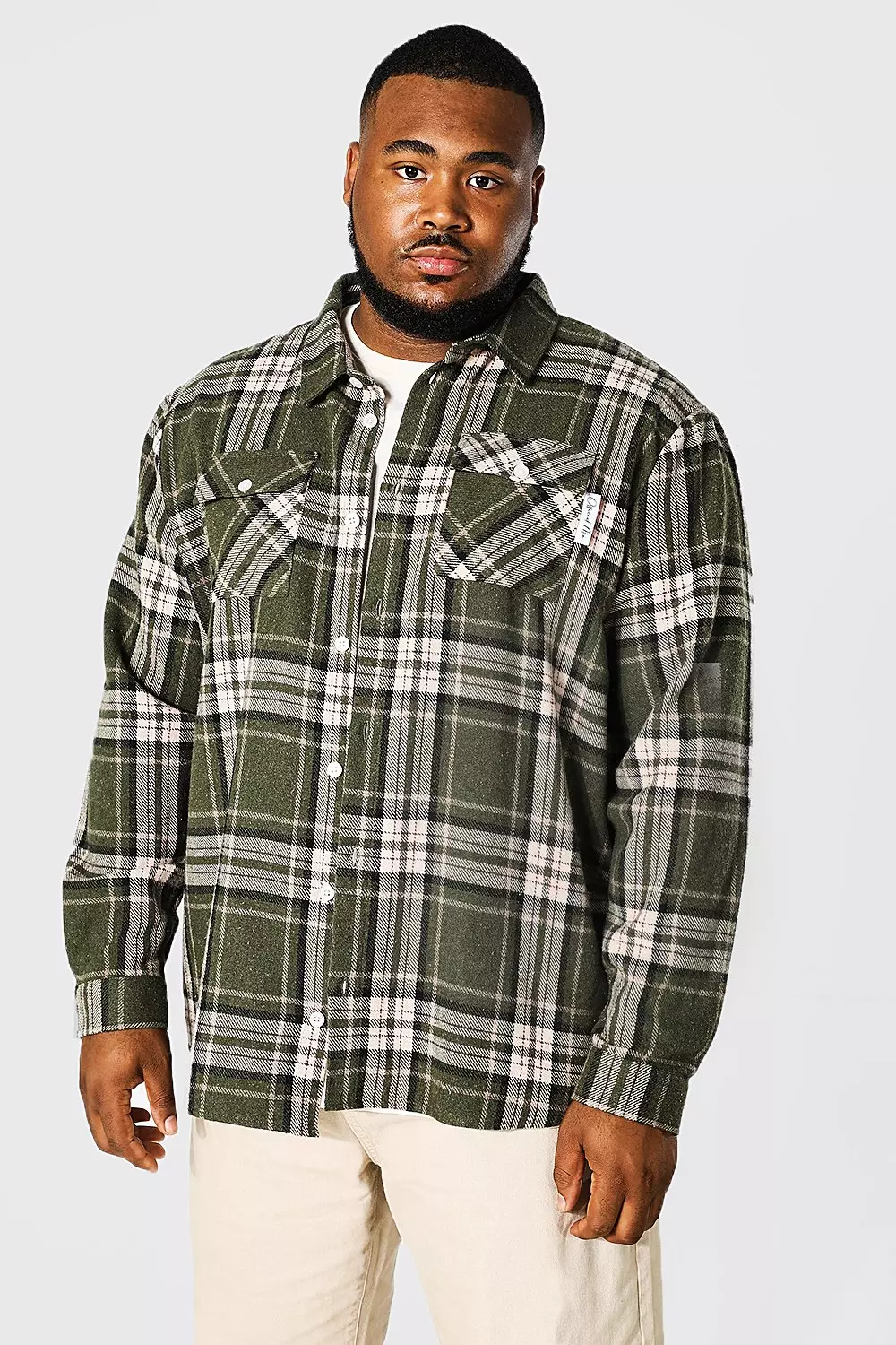 Heavy flannel shirt clearance jacket