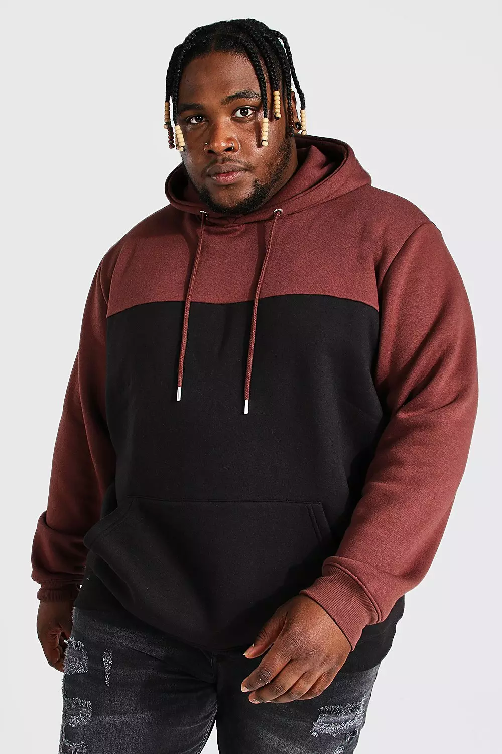 Wine cheap colour hoodie