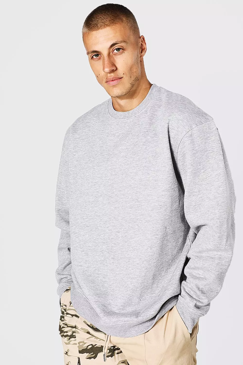 Oversized crew neck on sale sweatshirts