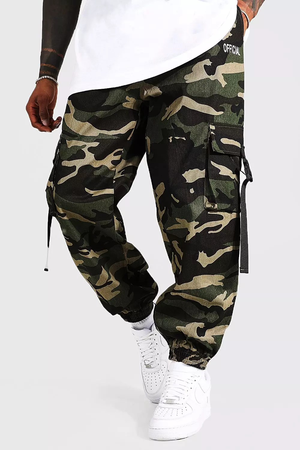 Camo sale khaki joggers