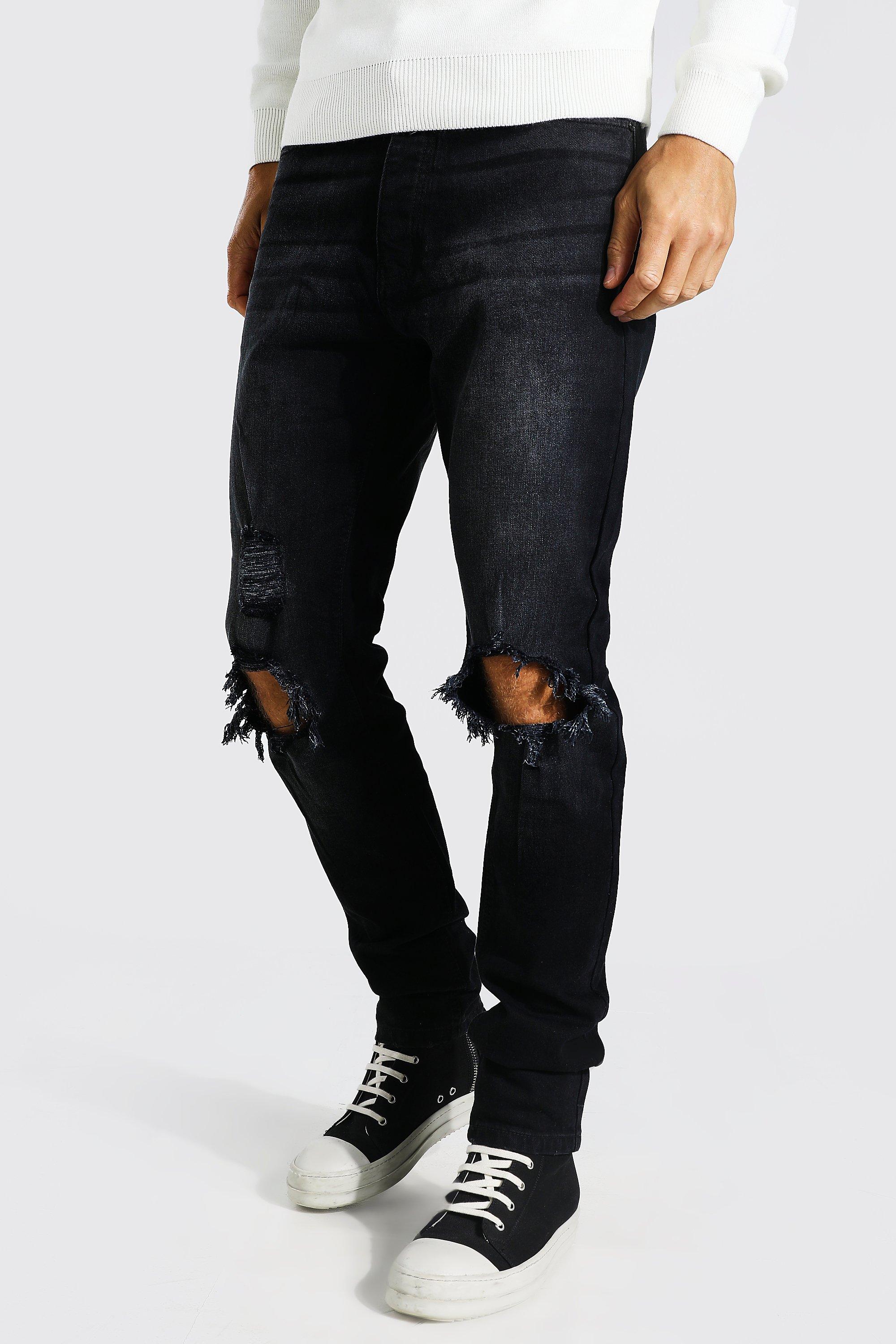 mens tall black jeans