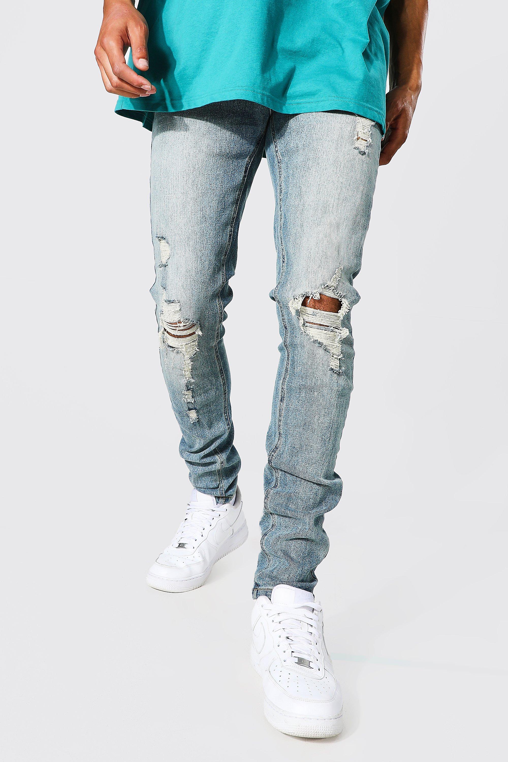 tall distressed jeans