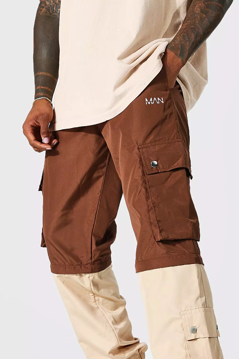 Zip off cargo pants hot sale mens