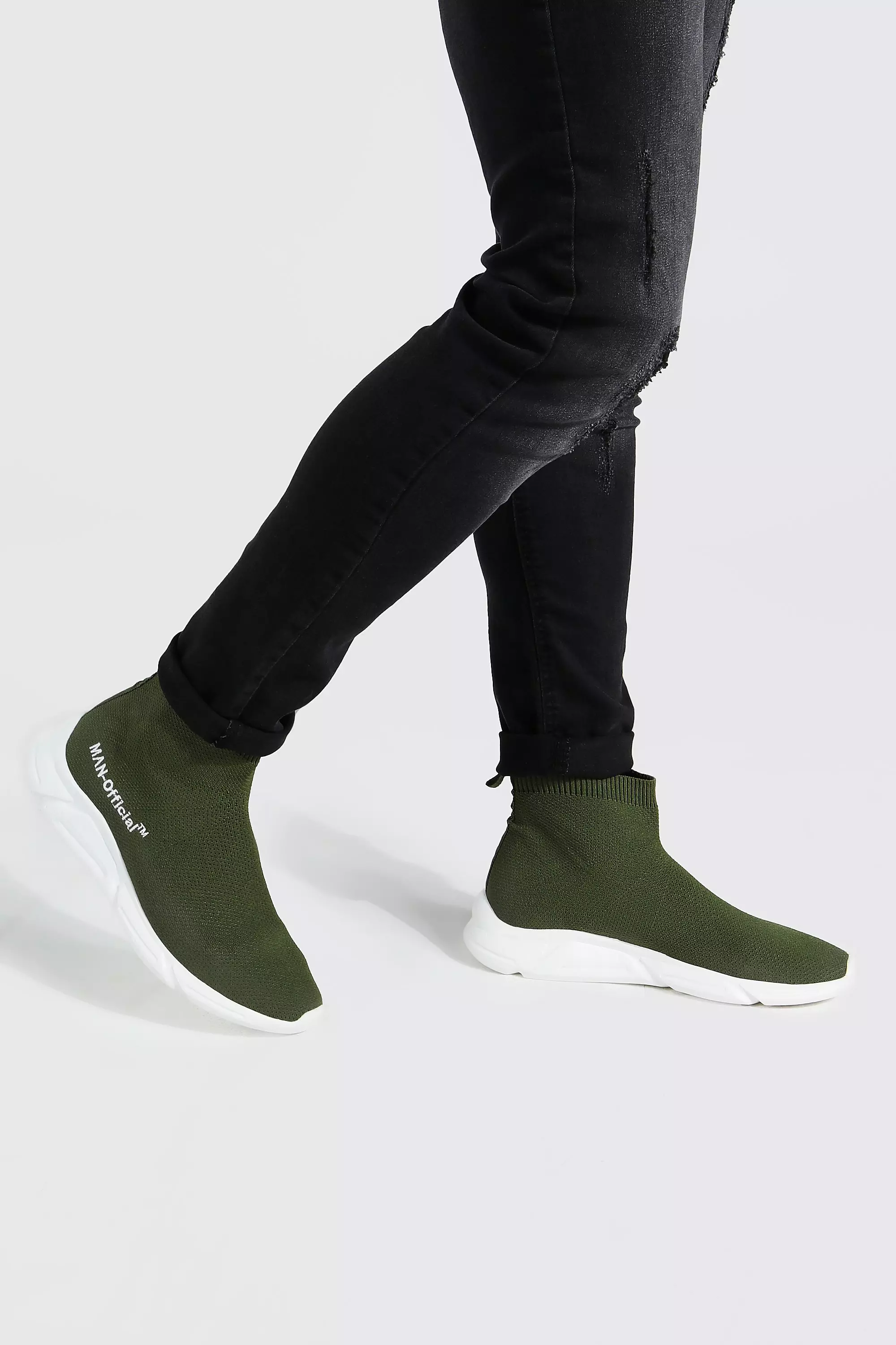 Mens hot sale sock boots