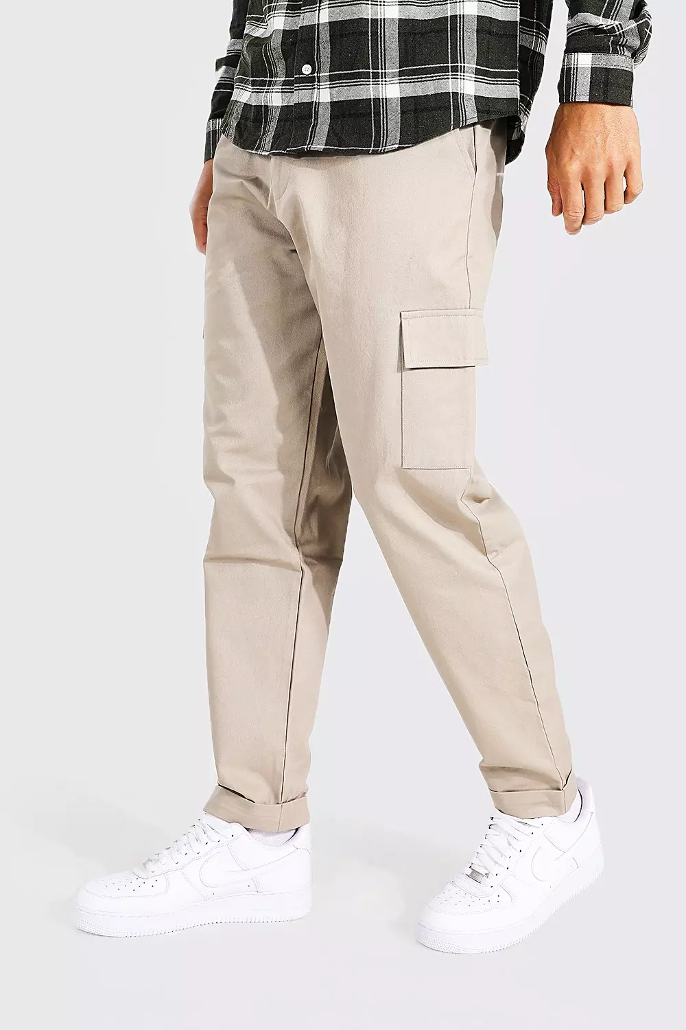 Pantalon cargo best sale en twill