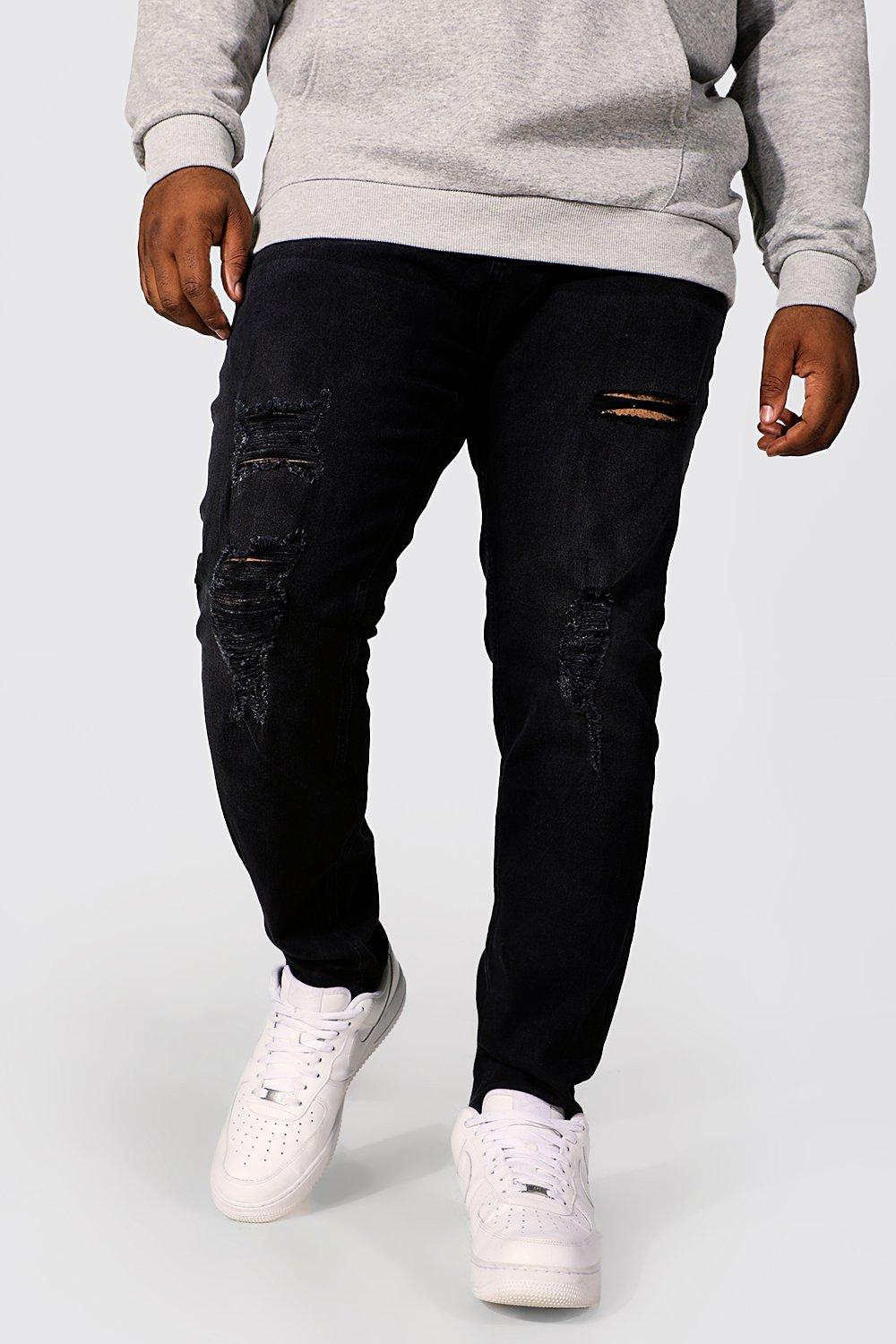 mens tall black jeans