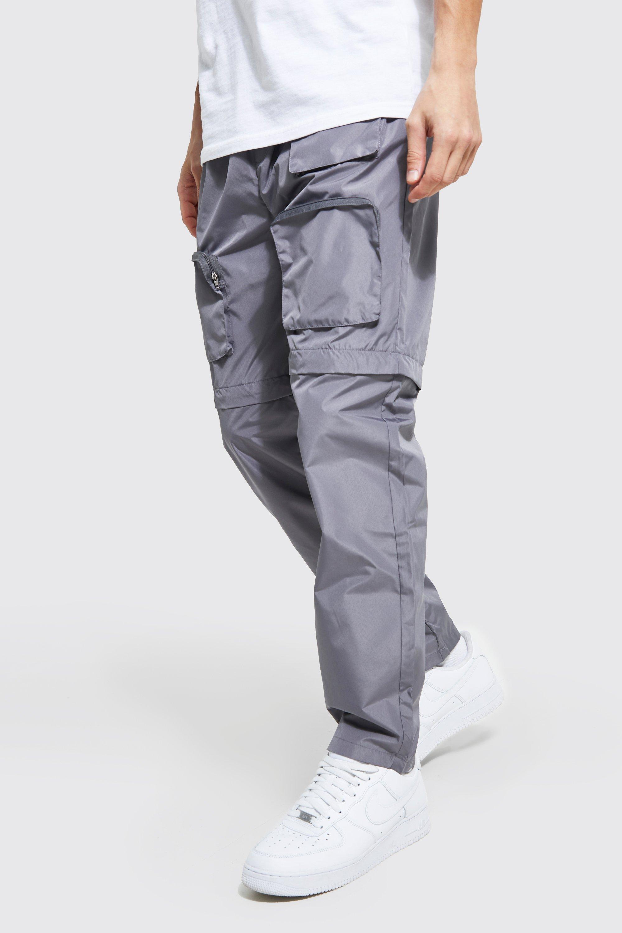 mens cargo pants with removable legs