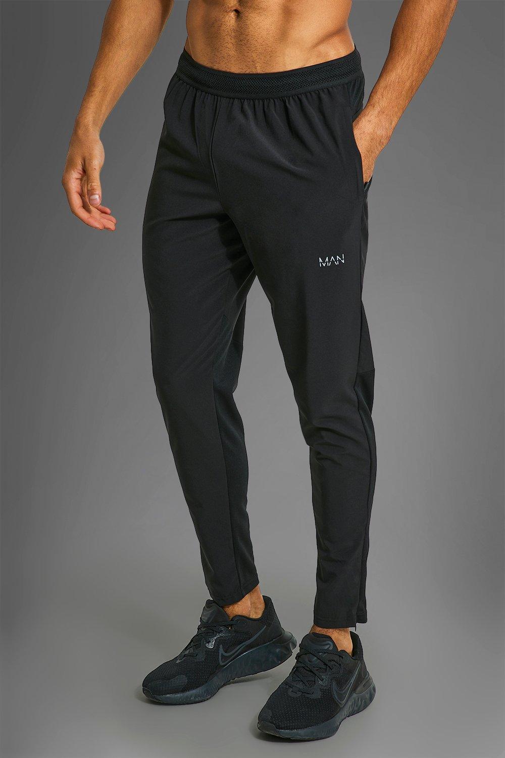 mens grey joggers with zippers