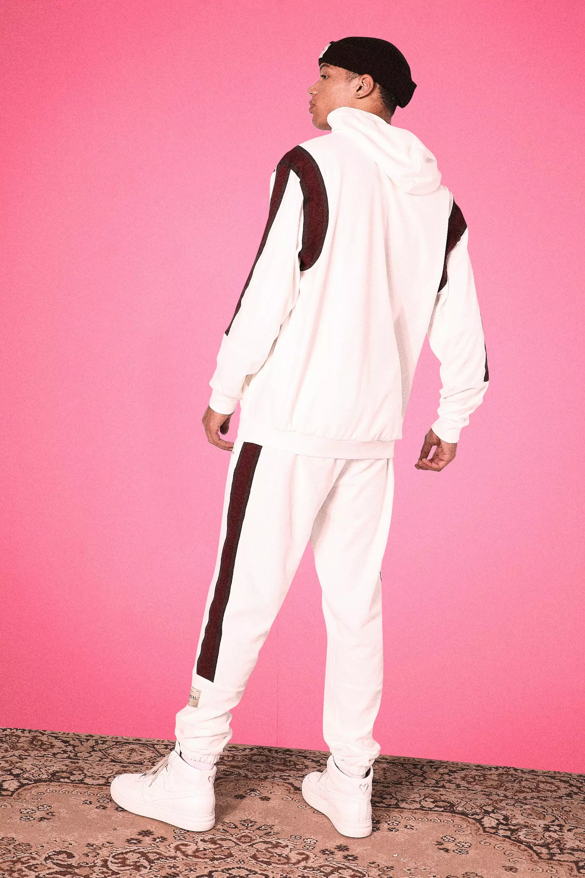 Tall velour hot sale tracksuit