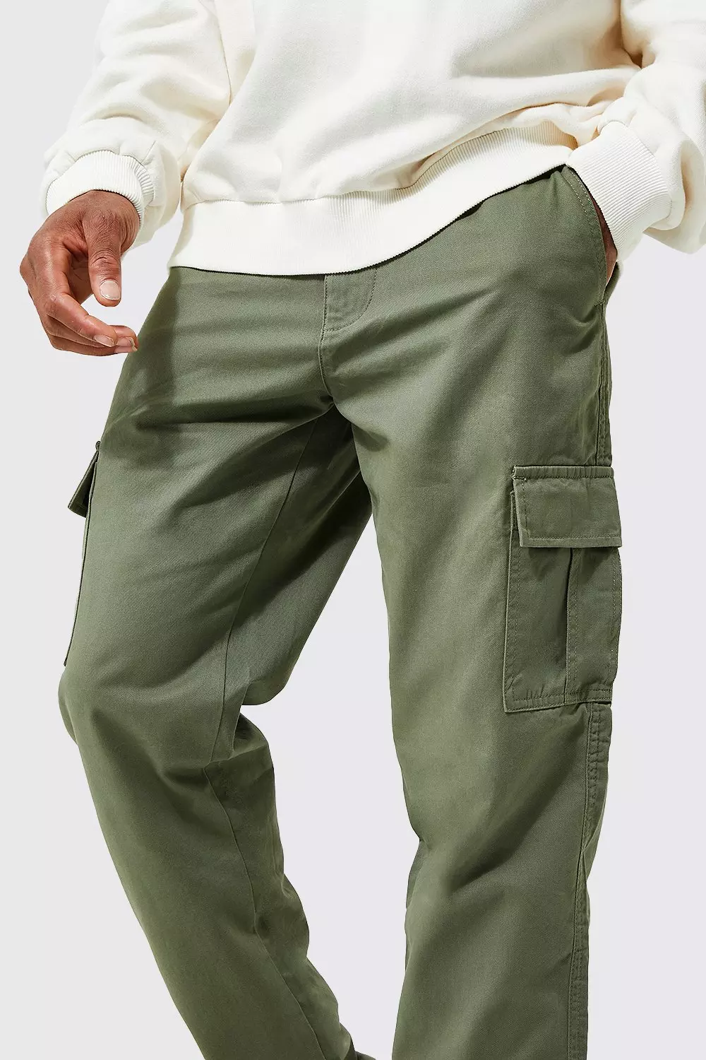 Twill Cargo Pants