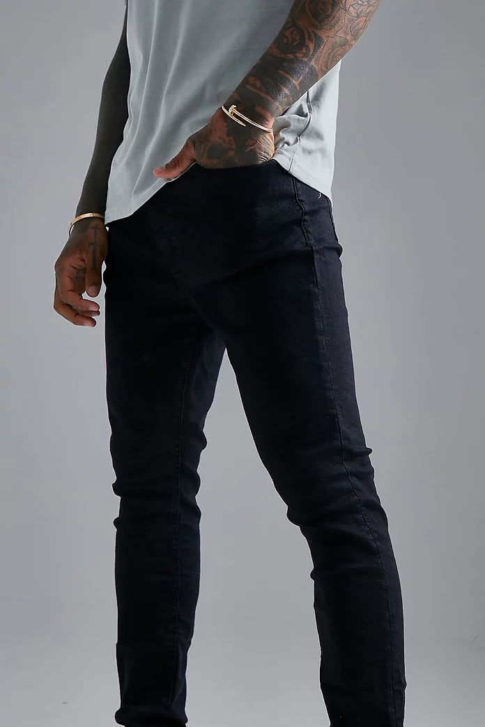 Simplemente desbordando Etna Valiente Super Skinny Fit Jeans | boohooMAN USA
