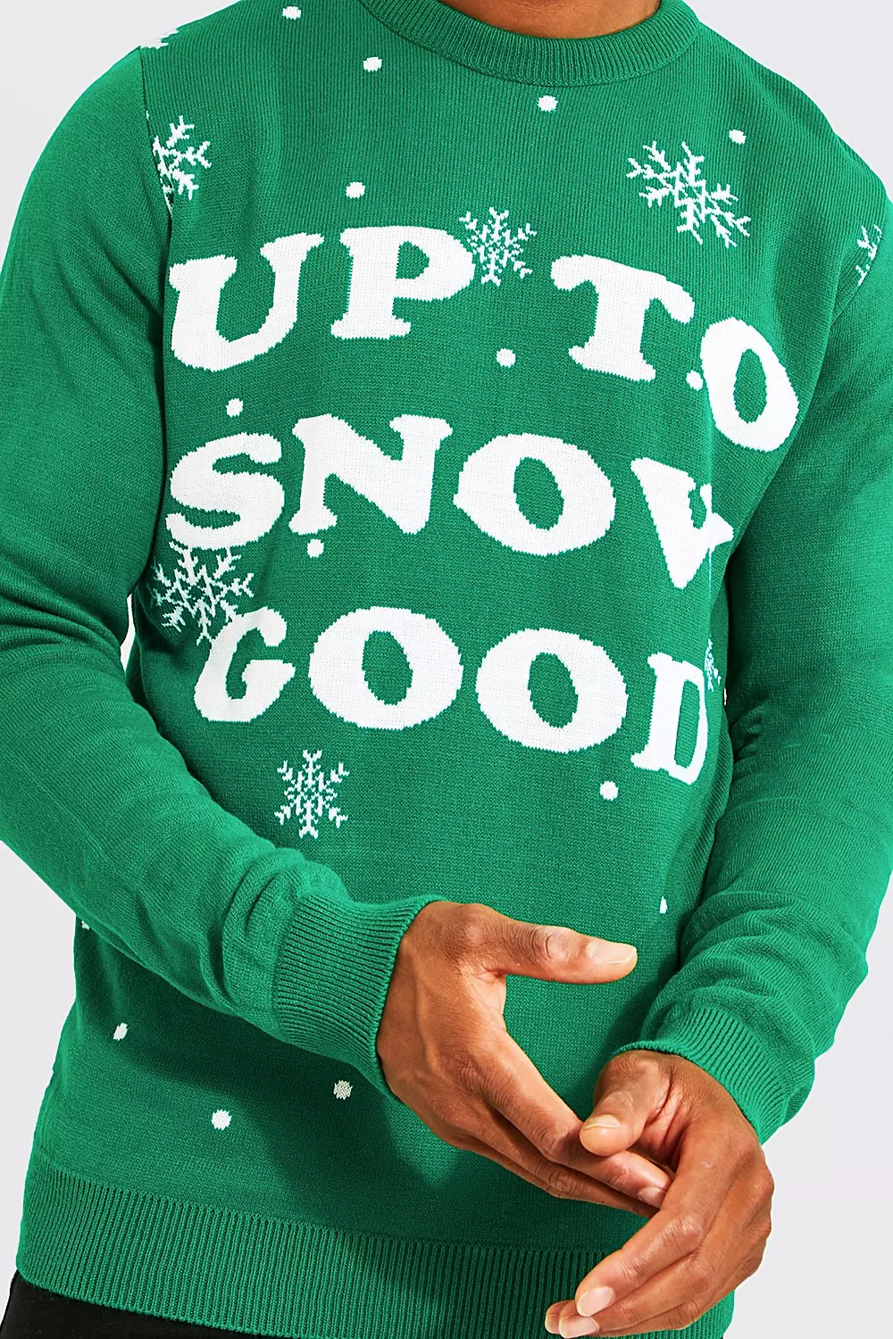 Up to snow deals good christmas sweater