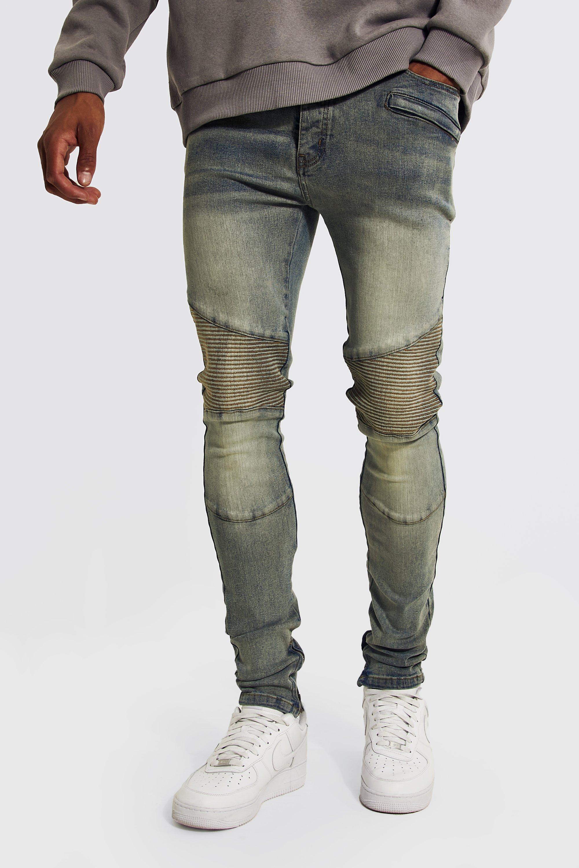 tall biker jeans