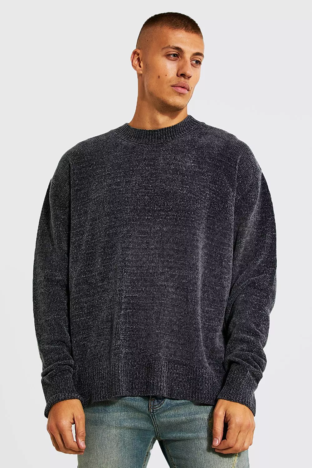 Oversized clearance chenille jumper