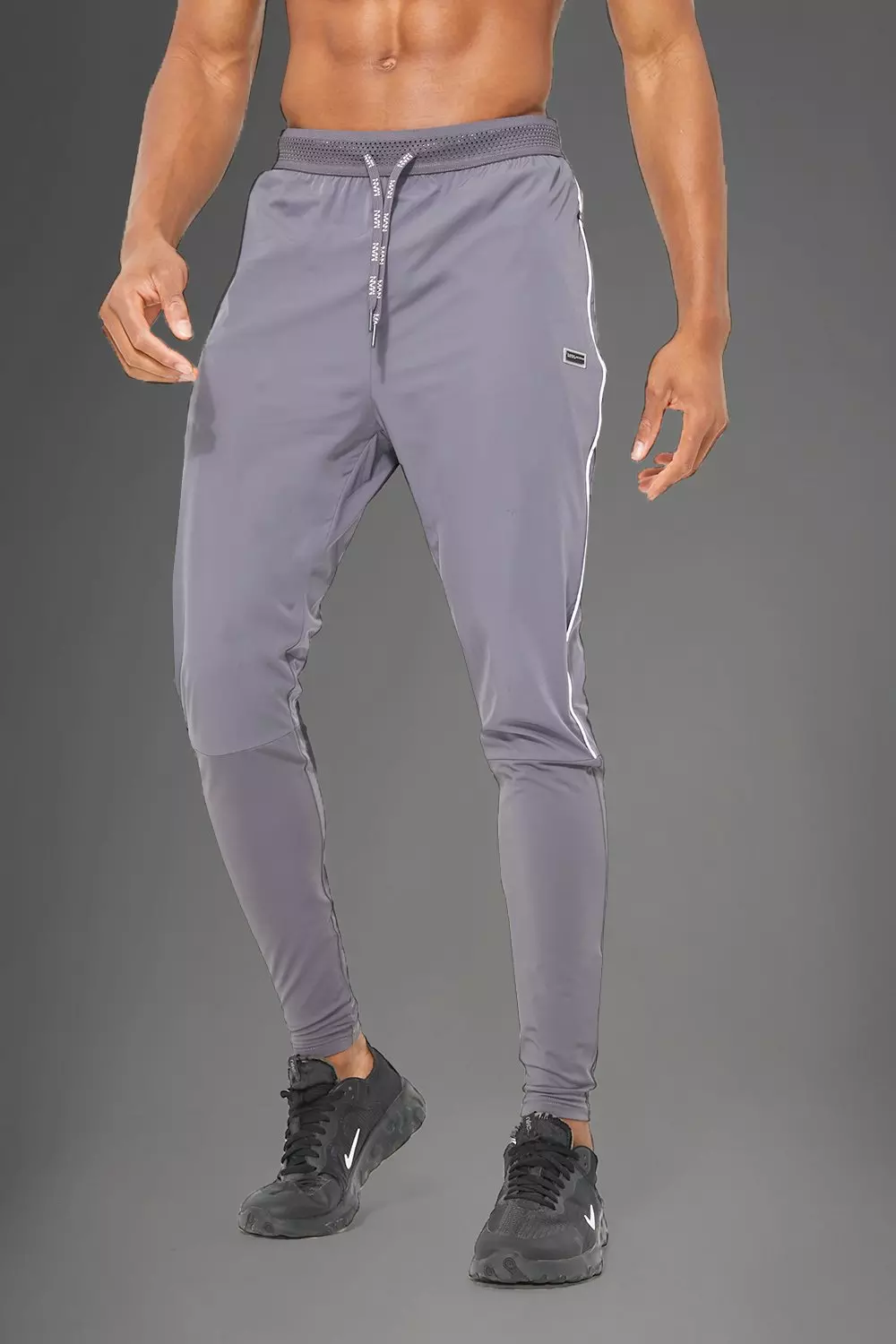 skinny track pants for men