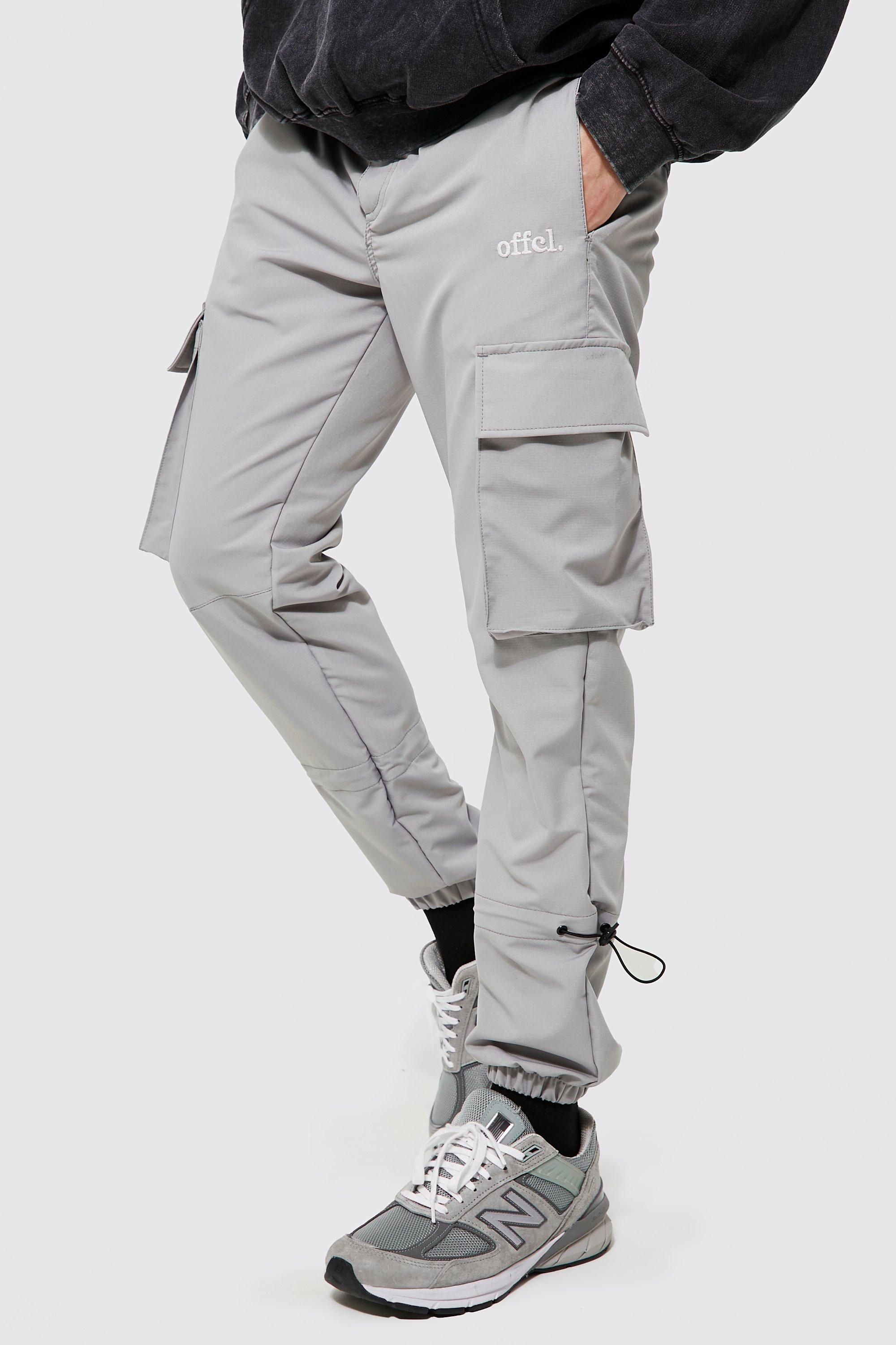 crinkle cargo pants