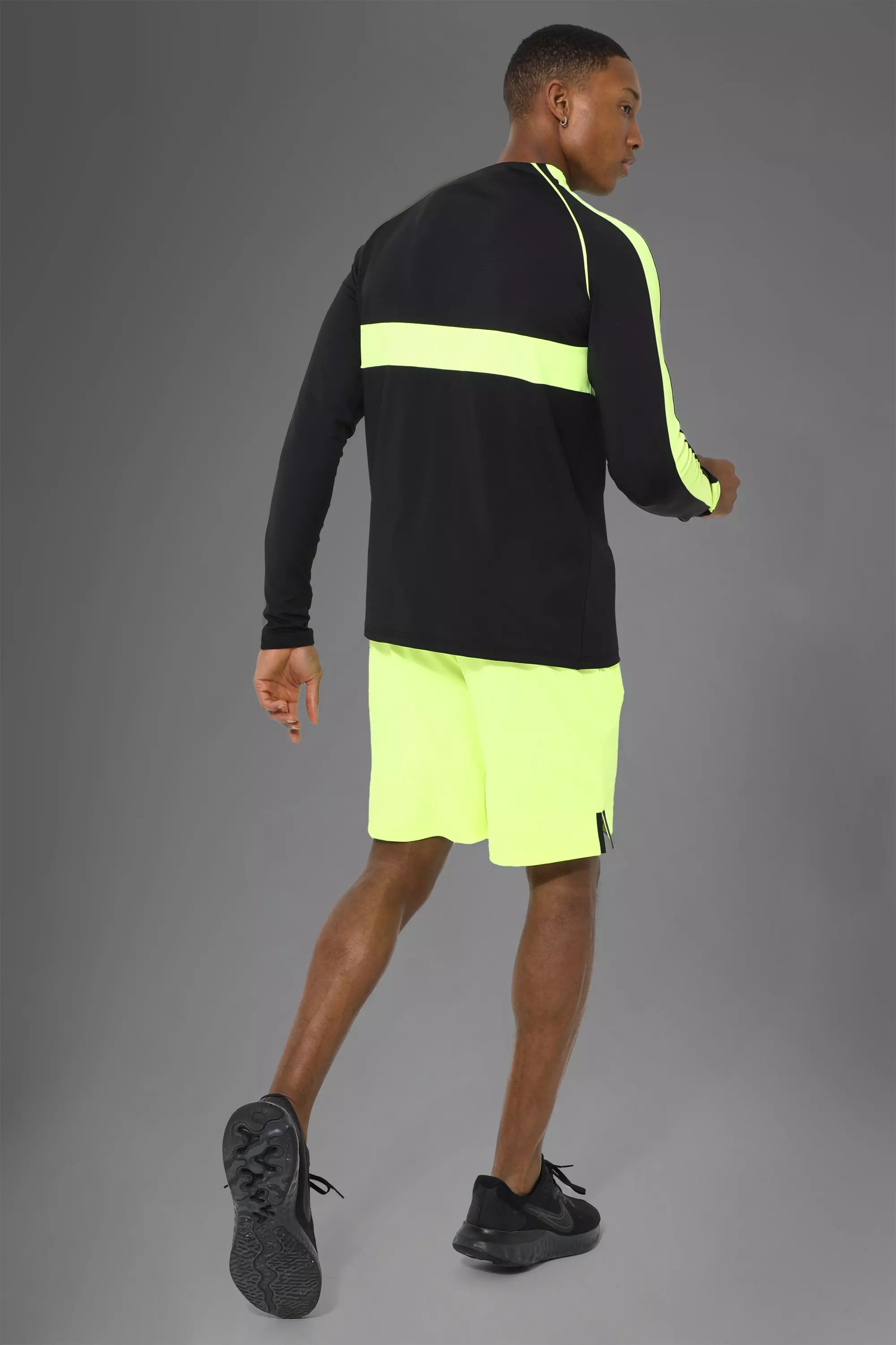 neon gym shorts