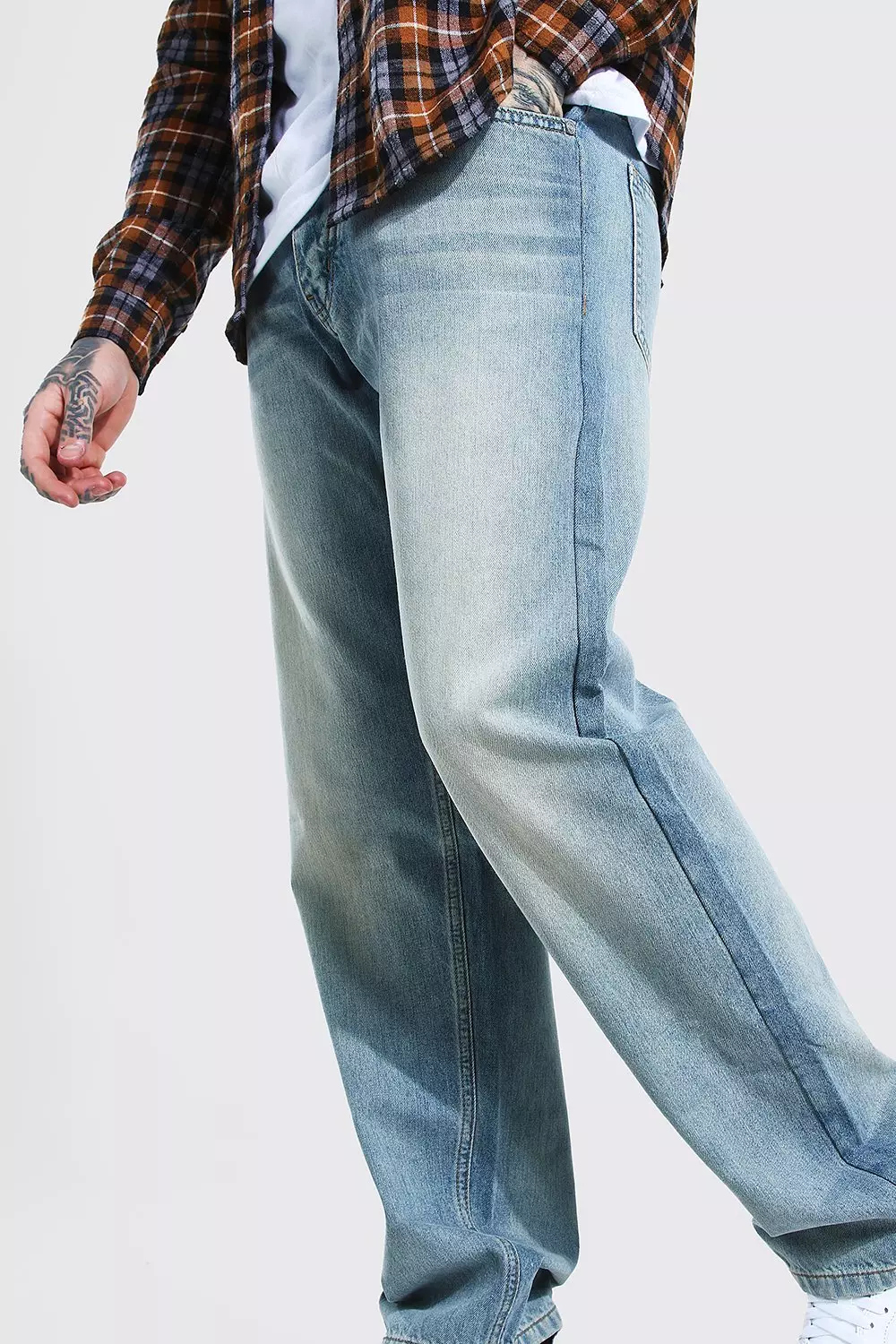 Relaxed Fit Rigid Jeans